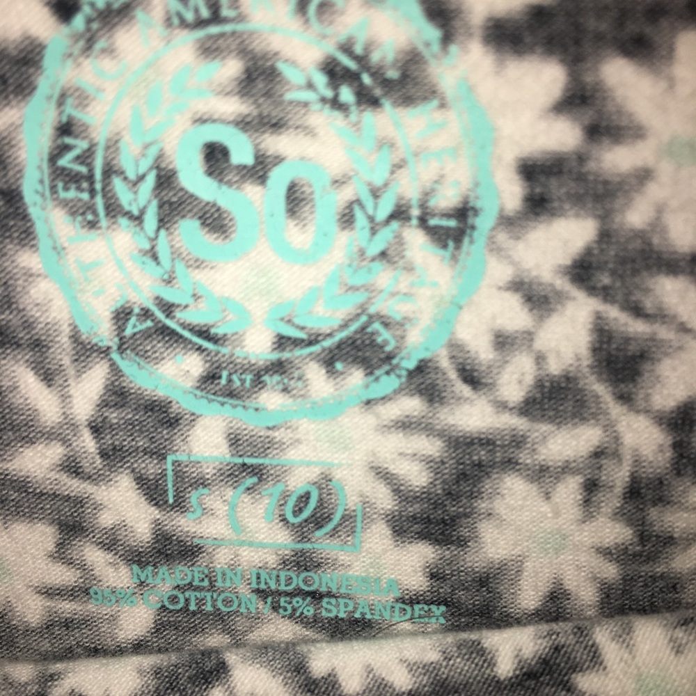 Black with white Flowers dress